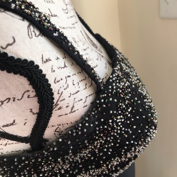 Cameron Blake Mon Cherie Beaded Evening Dress - Picture 6 of 9